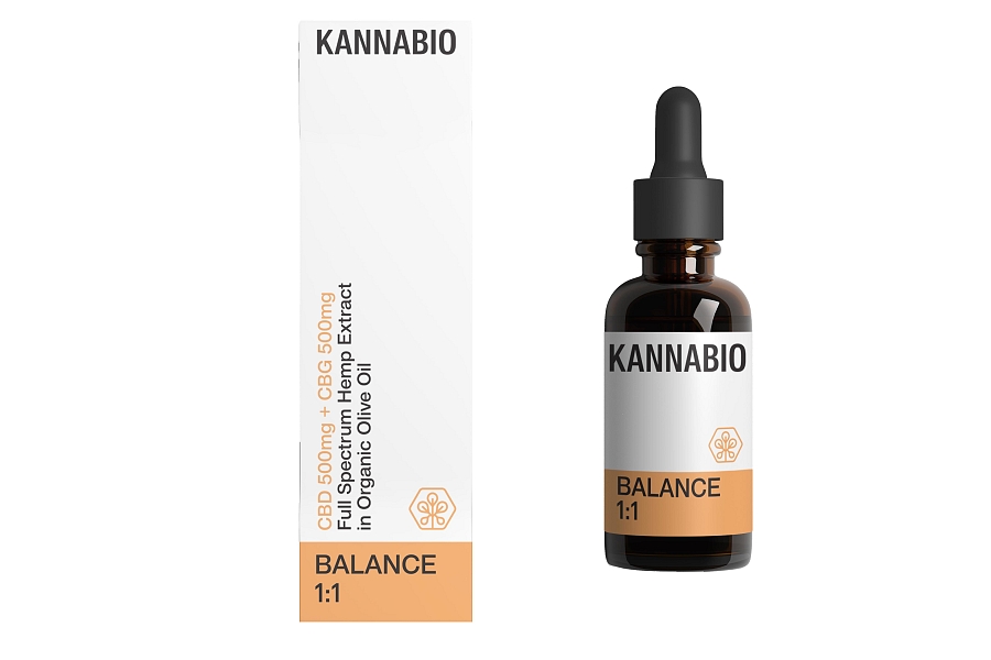 BALANCE 1:1 (CBD 500mg + CBG 500mg) 10ml